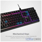 Backlit Wired Mechanical Gaming Keyboard - KM350 - Image 4